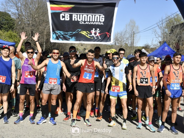 Gran convocatoria de atletas en el Trial de Sierras Bayas